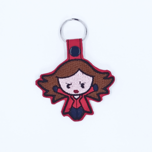 Chibi Red Witch Key Fob