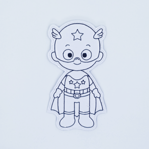 American Hero Coloring Tile