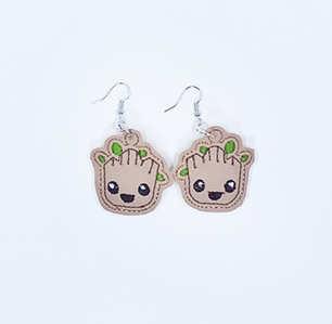 Baby Tree Earrings