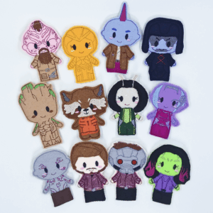 Space Guardians Finger Puppets