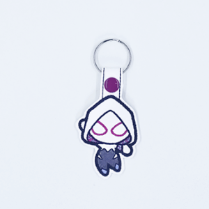 Chibi Web Girl Key Fob