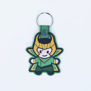 Chibi God Of Mischief Key Fob