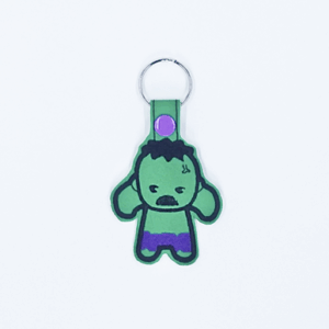 Chibi Angry Green Guy Key Fob