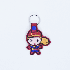 Chibi Space Warrior Key Fob