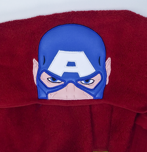 American Hero Hooded Towel