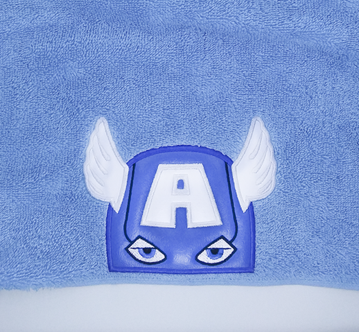 Classic American Hero Hooded Towel