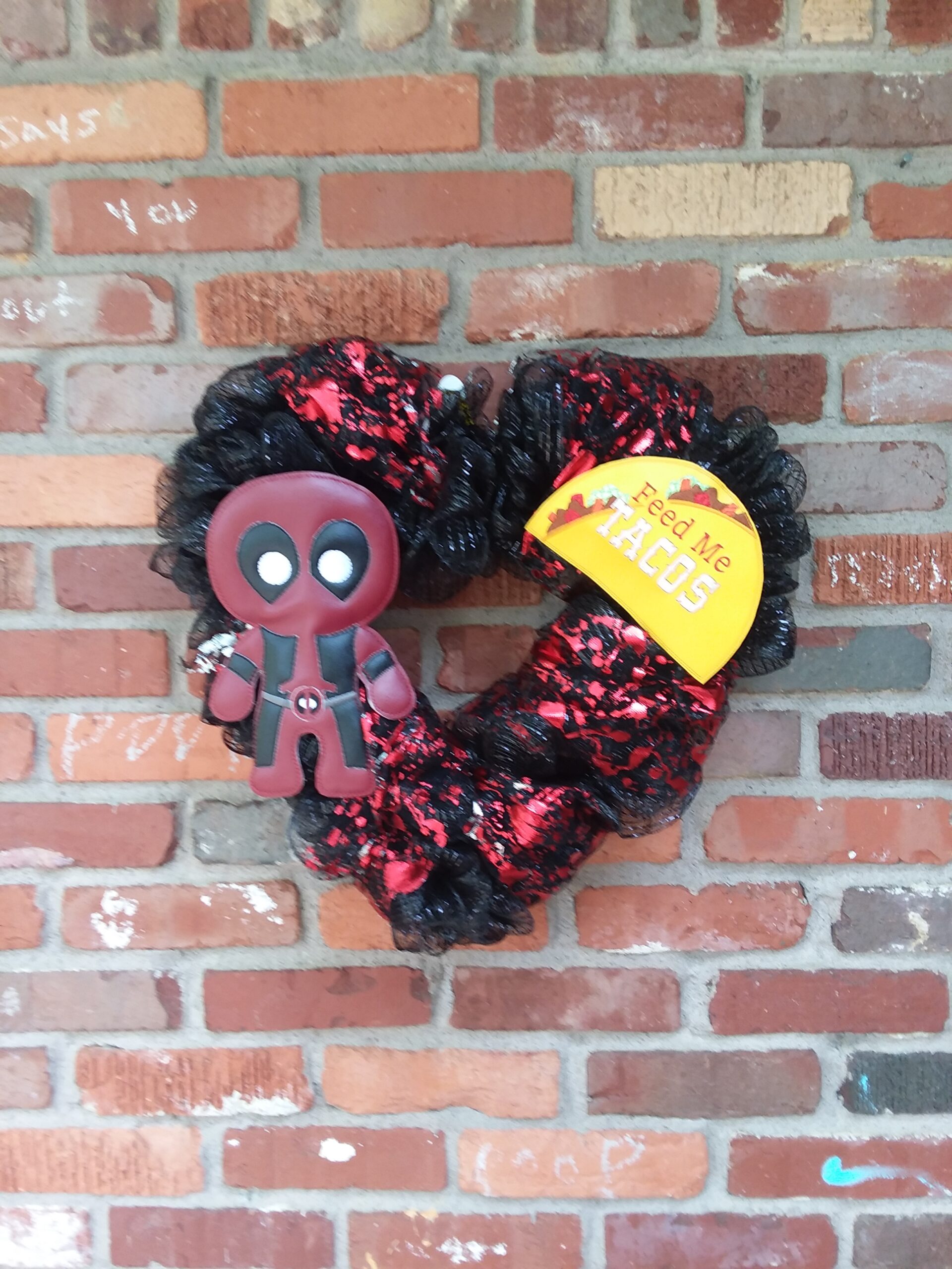 Sarcastic Mercenary Heart Wreath
