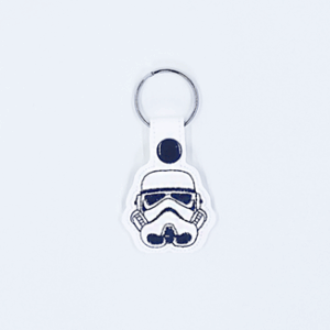 Trooper Helmet Key Fob