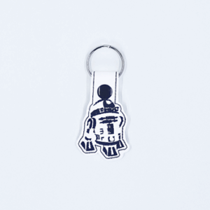 Litttle Rolling Droid Key Fob