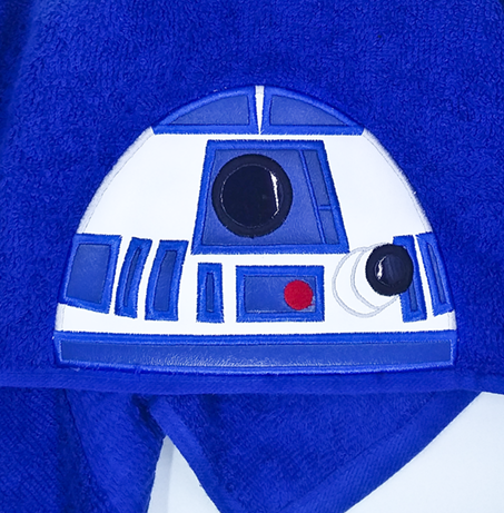 Little Droid Hooded Towel