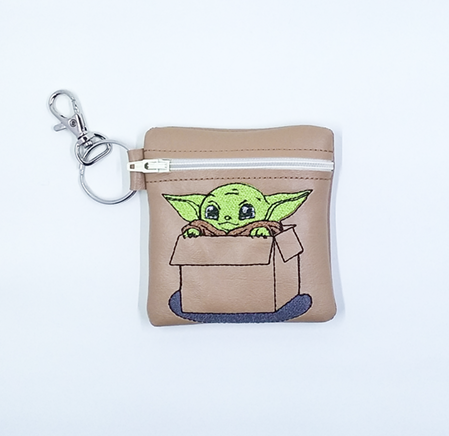 Alien In The Box Coin Pouch