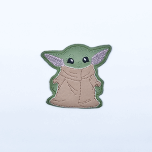 Green Alien Youngling Corner Bookmark