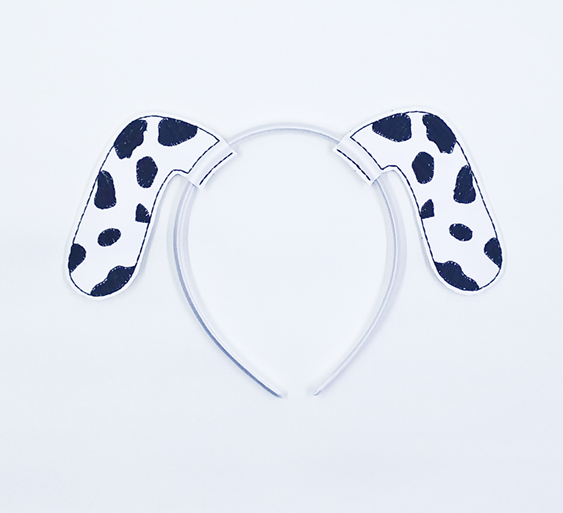 Dalmatian Ears Head Band Slider
