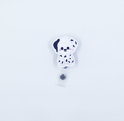 Dalmatian Badge Reel