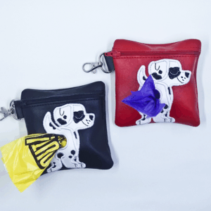 Dalmatian Bum Doggy Doo Bag Holder