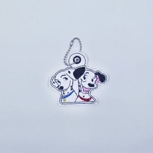Dalmatian Couple Bag Dangle
