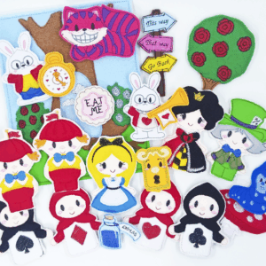 Wonderland Finger Puppets