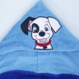 Dalmatian Boy Hooded Towel