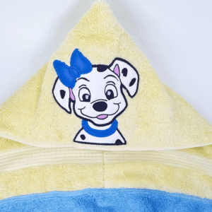 Dalmatian Girl Hooded Towel