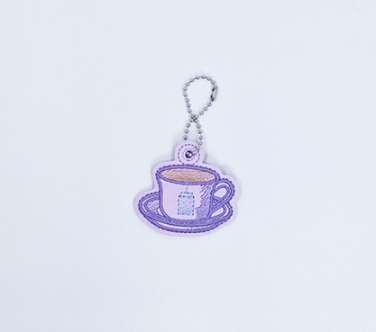 Tea Cup Bag Dangle