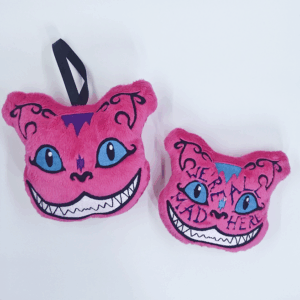 Crazy Cat Face Plush