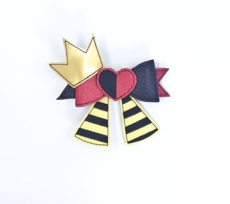 Red Queen Hair Bow