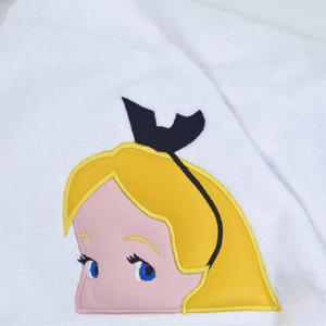 Curious Girl Hooded Towel