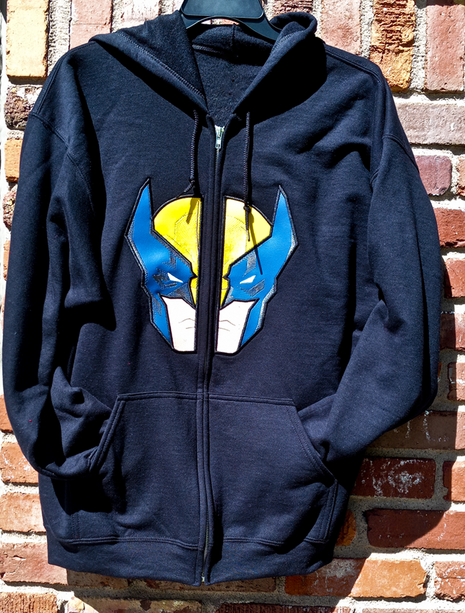 Clawed Mutant Split Zipper Hoodie