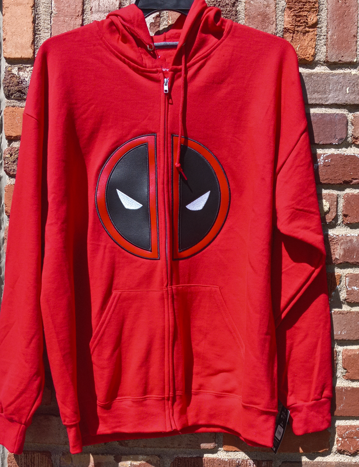 Sarcastic Mercenary Symbol Split Zipper Hoodie