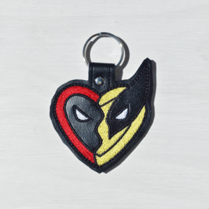 Frenemies Heart Key Fob