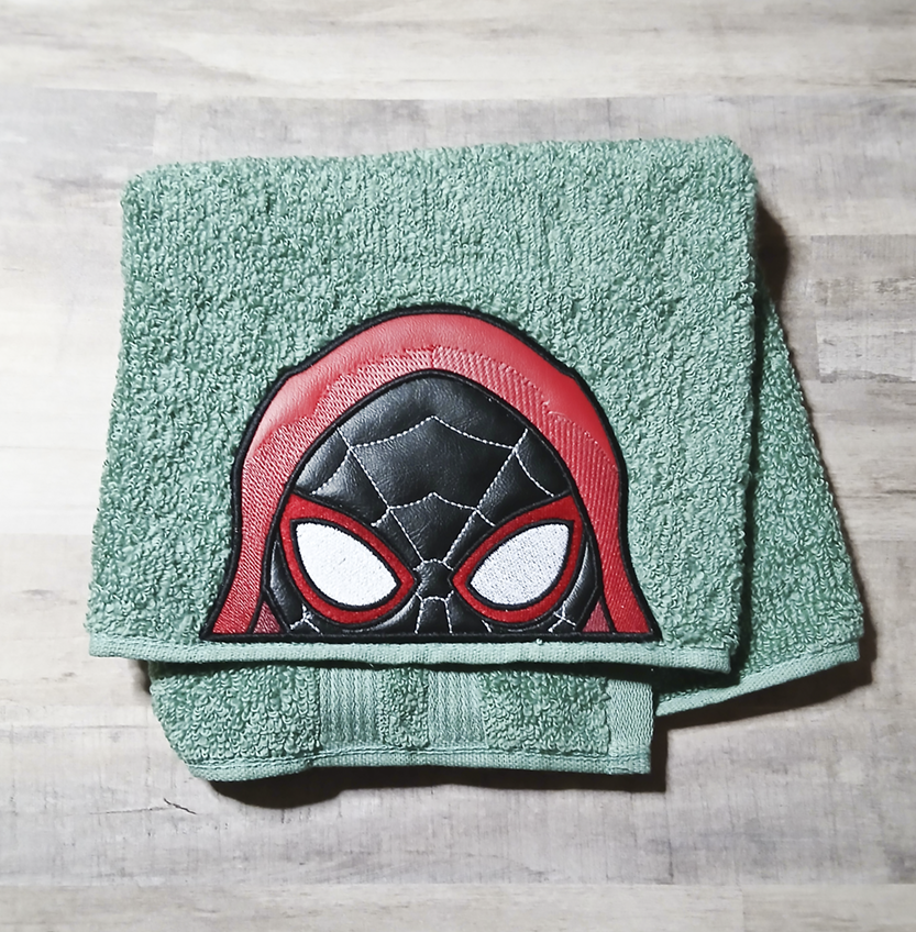 Latin Spider Guy Hooded Towel