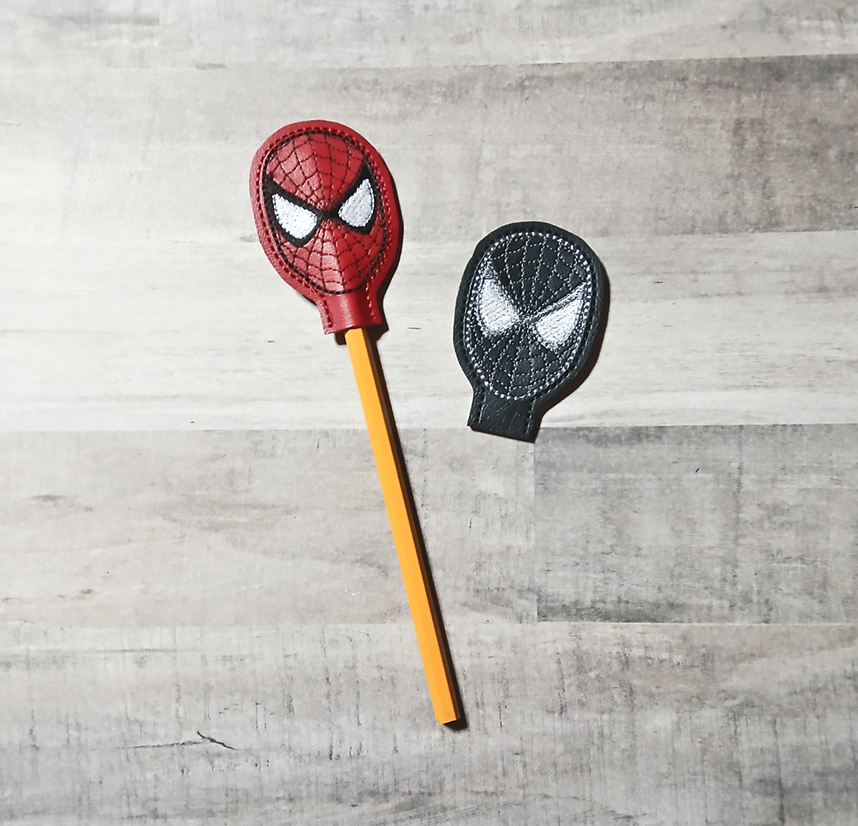 Spider Guy Head Pencil Topper
