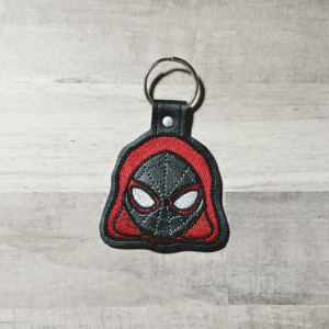 Latin Spider Guy Head Key Fob