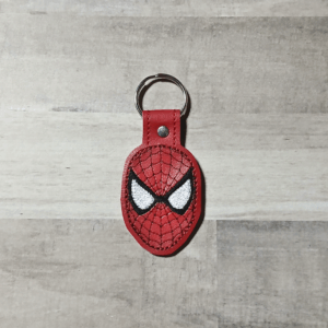 Spider Guy Head Key Fob