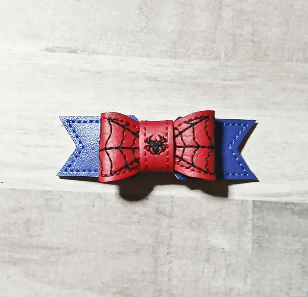 Spider Guy Hair Bow