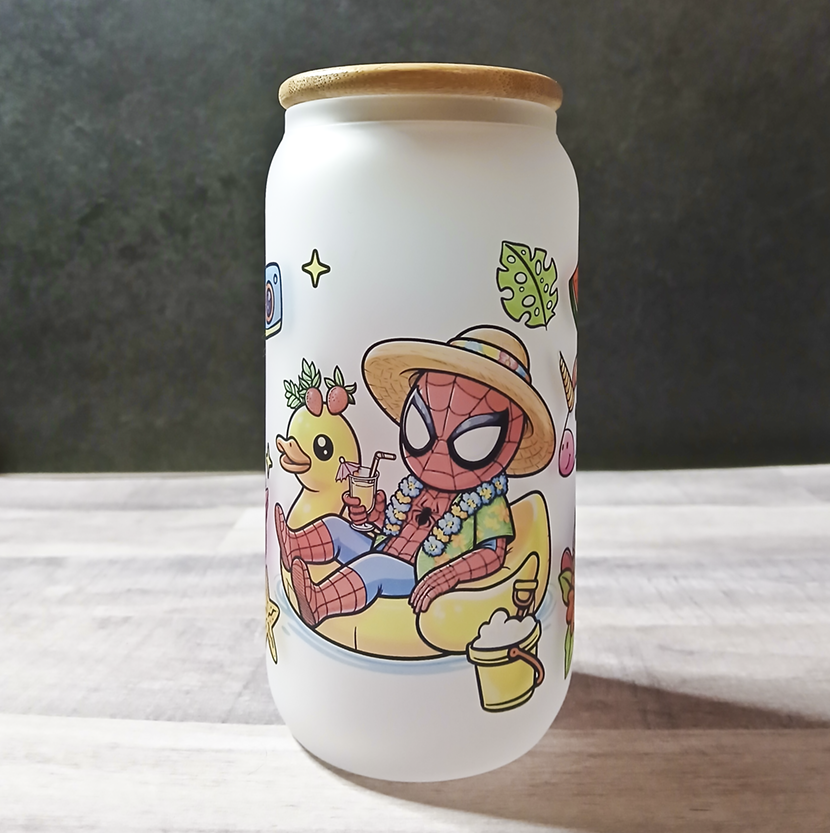 Spider Guy On Vacation Libby Can view 1