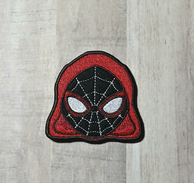 Latin Spider Mask Patch
