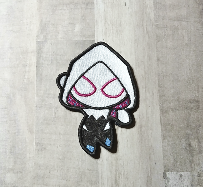 Chibi Web Girl Patch