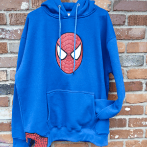 Embroidered Spider Guy Face Shirt