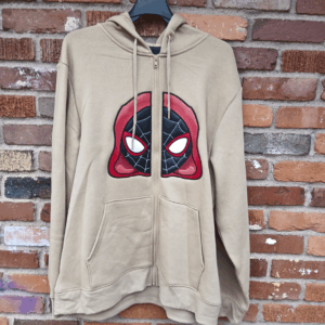 Latin Spider Guy Split Zipper Hoodie