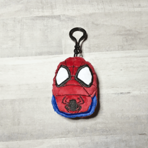 Spider Guy Fluff Nugget Keychain