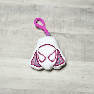 Plush Web Girl Keychain
