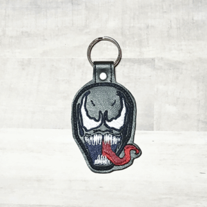 Symbiote Face Key Fob
