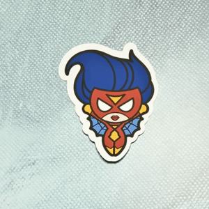 Cartoon Web Woman Sticker
