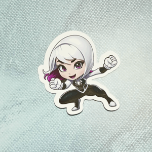 Chibi Web Girl Sticker Ver. 2
