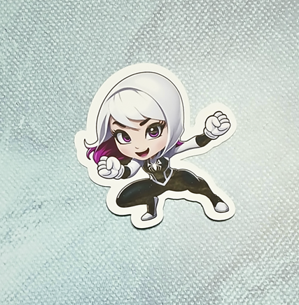 Chibi Web Girl Sticker Ver. 2