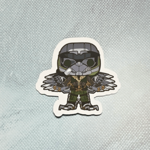 Vulture Character Sticker