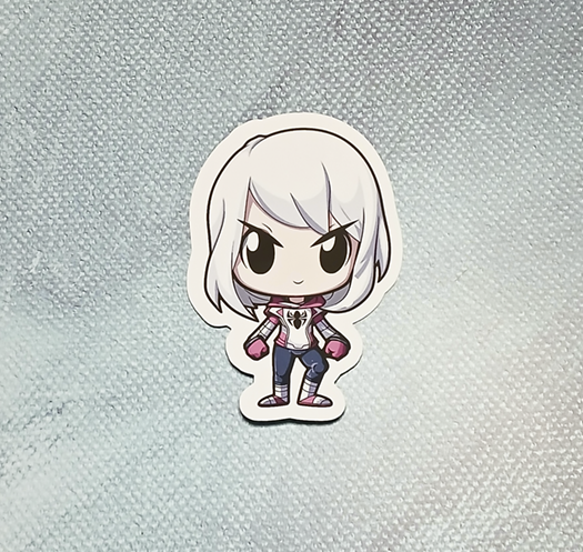 Chibi Ghost Girl Sticker