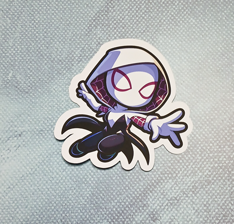 Chibi Web Girl Sticker Ver. 3