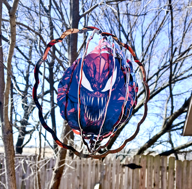 Red Symbiote Wind Spinner